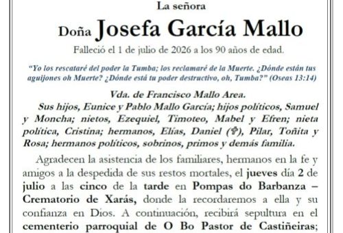 Garcia Mallo, Josefa