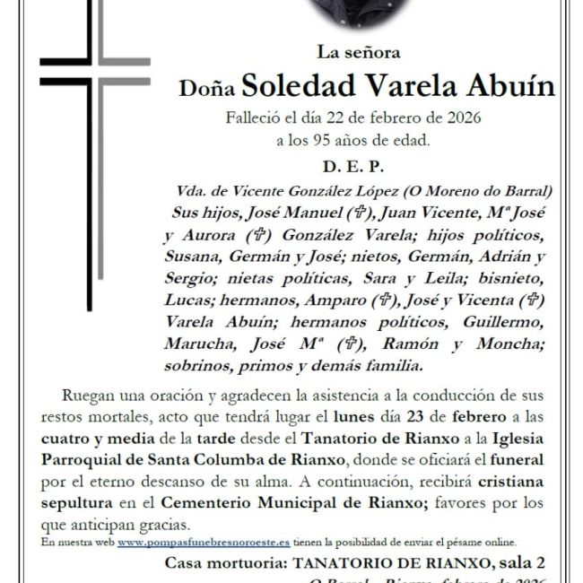 Varela Abuin, Soledad