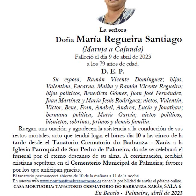 María Regueira Santiago