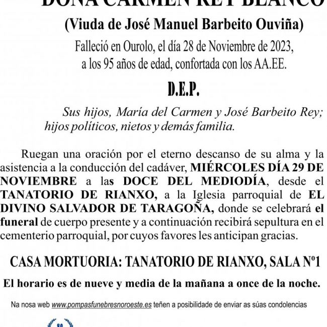 11 23 Esquela Caemen Rey Blanco