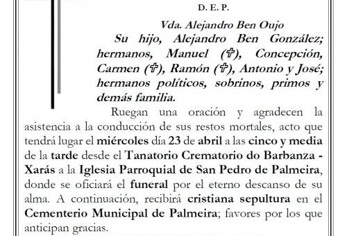 Gonzalez Calo, Ramona