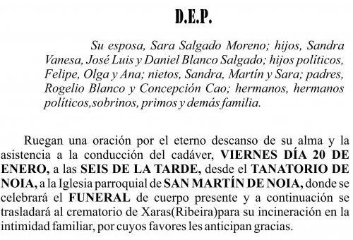 23 01 ESQUELA   ROGELIO BLANCO CAO