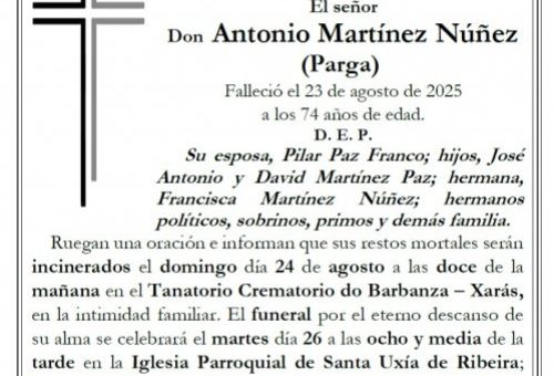 Martinez Nuñez, Antonio