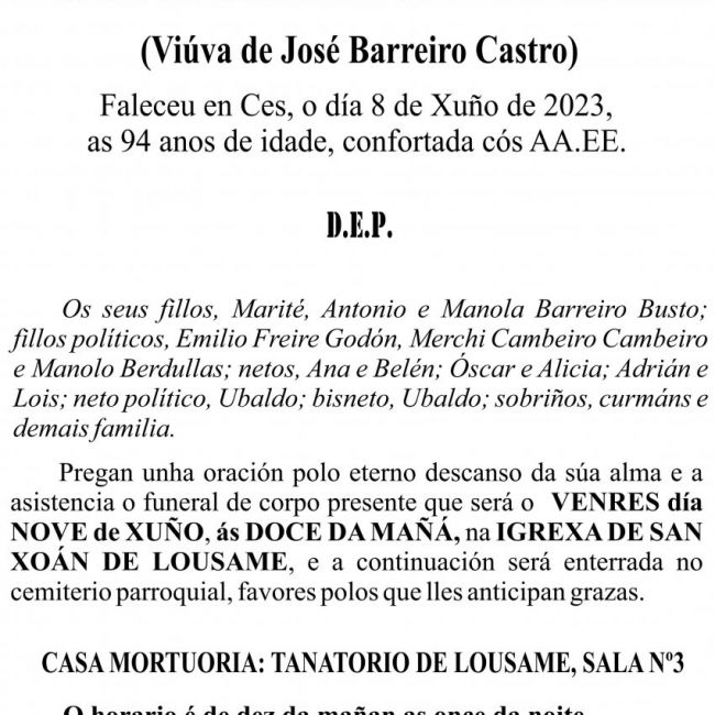 Copia de seguridad de ESQUELA (Ageitos) María Busto Méijome 2023