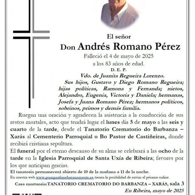 Romano Perez, Andres