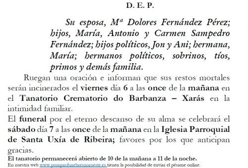 Sampedro Fontao, José Antonio