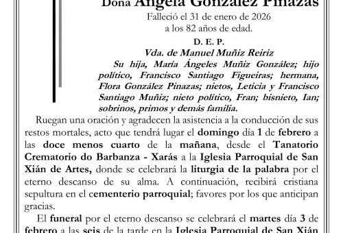 TANA XARAS Artes  Angela Gonzalez Pinazas con foto