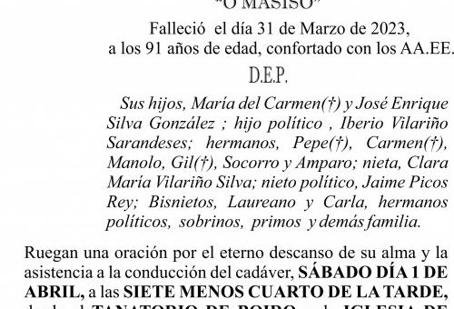ESQUELA   Enrique Silva Perez