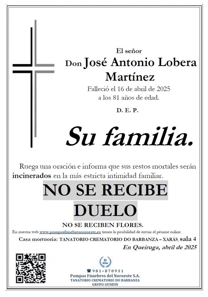 Lobera Martinez, Jose Antonio