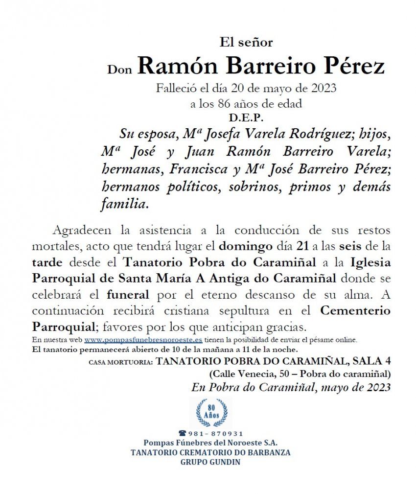 Barreiro Perez, Ramon