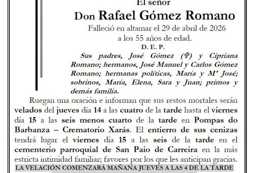Gomez Romano, Rafael