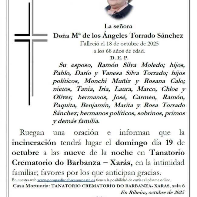 Torrado Sanchez, Mª de los Angeles