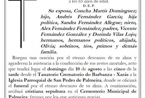 Fernandez Vilas, Andres Vicente