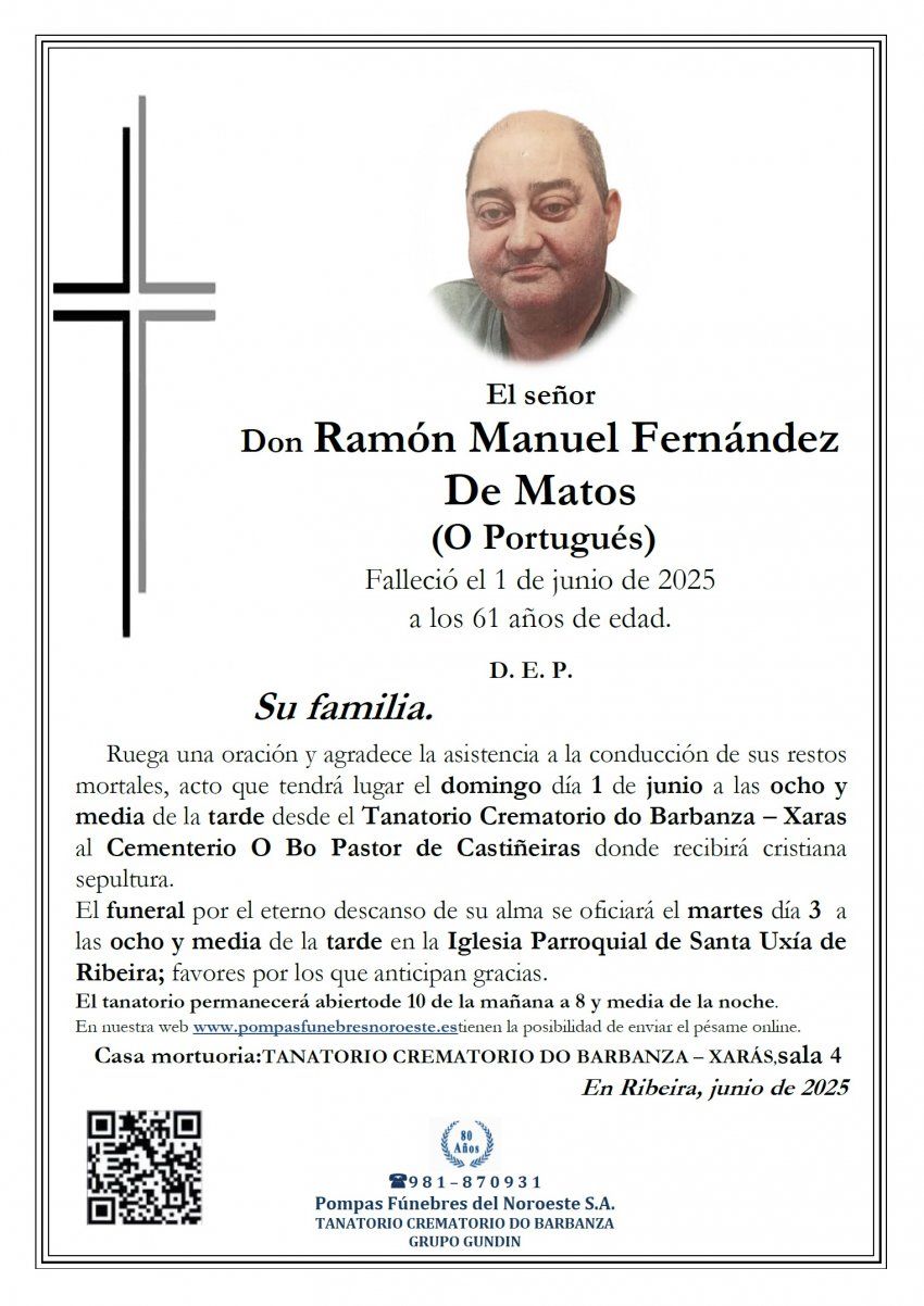 Ramón Manuel Fernández De Matos