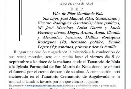 José Rodríguez Rodríguez