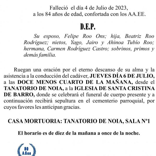 Copia de seguridad de 23 06 ESQUELA   ANUNCIACION RODRIGUEZ CASTRO