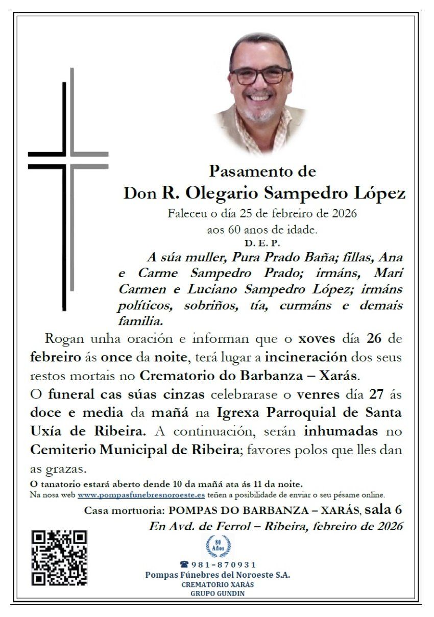 Sampedro Lopez, Olegario