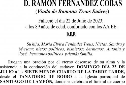 07 23 Esquela RAMÓN FERNÁNDEZ COBAS