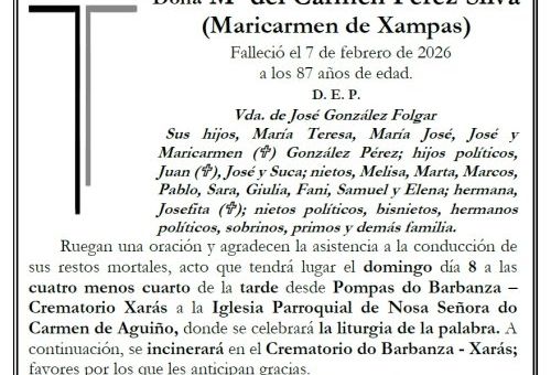 Perez Silva, Maria del Carmen
