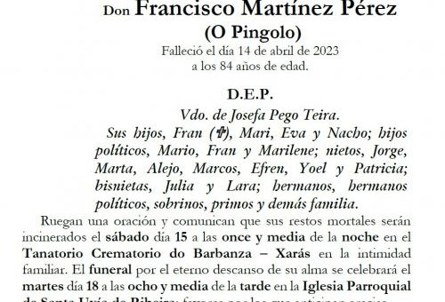 Martinez Perez, Francisco