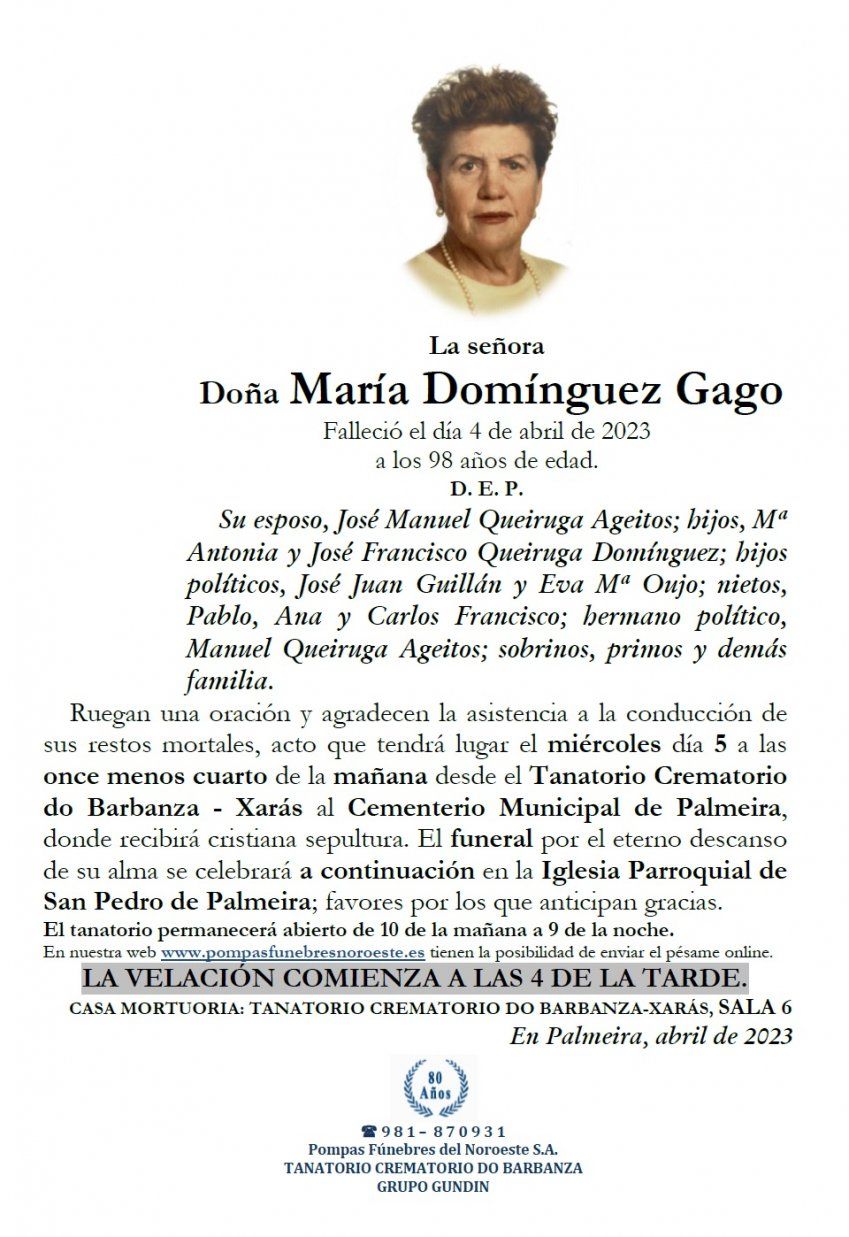 Domínguez Gago, María