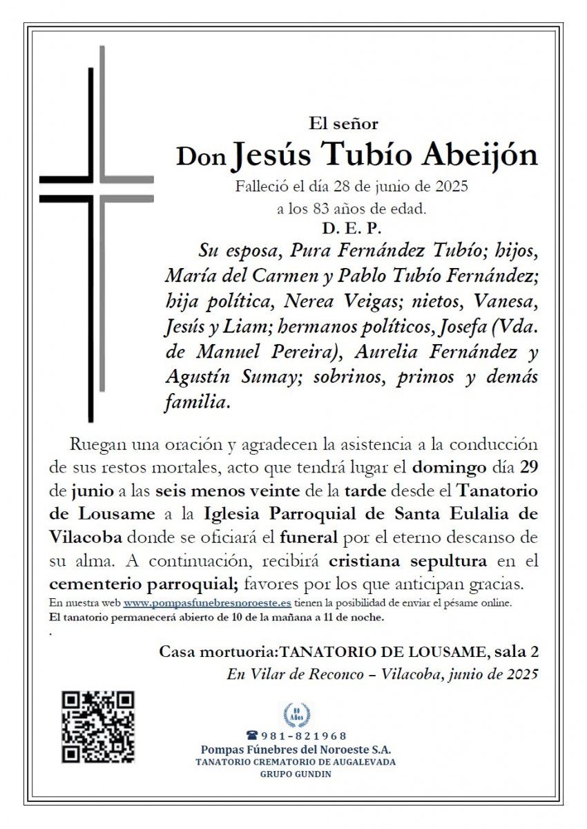 Jesús Tubío Abeijón web