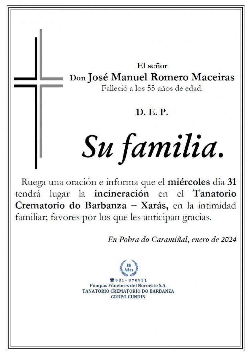 Romero Maceiras, José Manuel