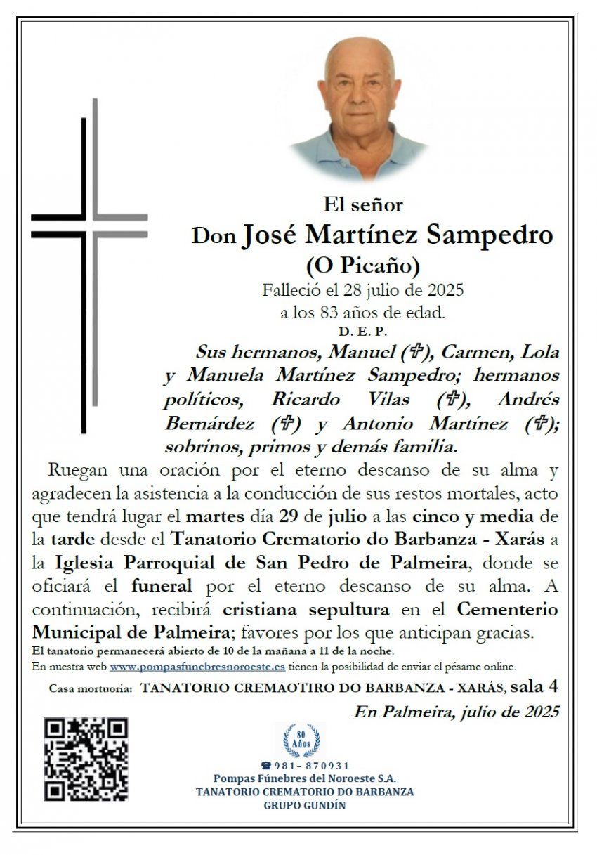 Martinez Sampedro, Jose