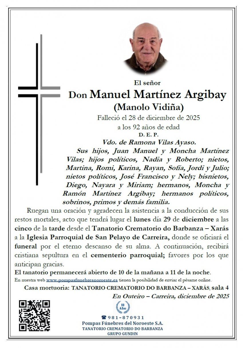 Martinez Argibay, Manuel