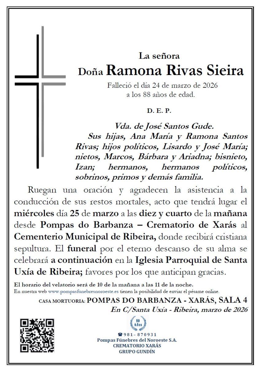 Rivas Sieira, Ramona