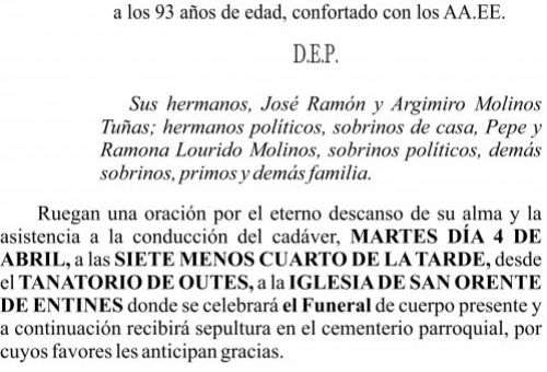 23 04 ESQUELA  Francisco Molinos Tuñas