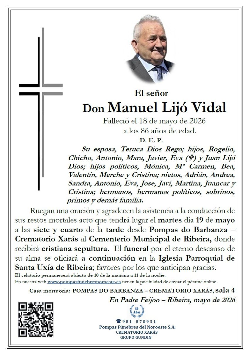 Lijo Vidal, Manuel
