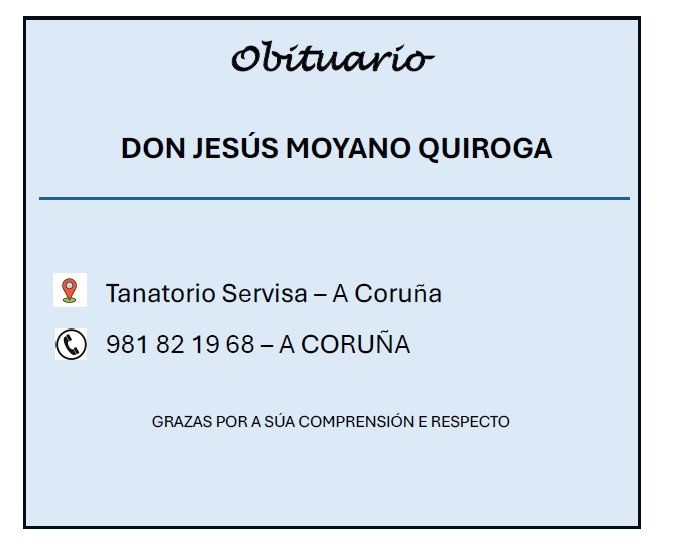 obituario jesus moyano