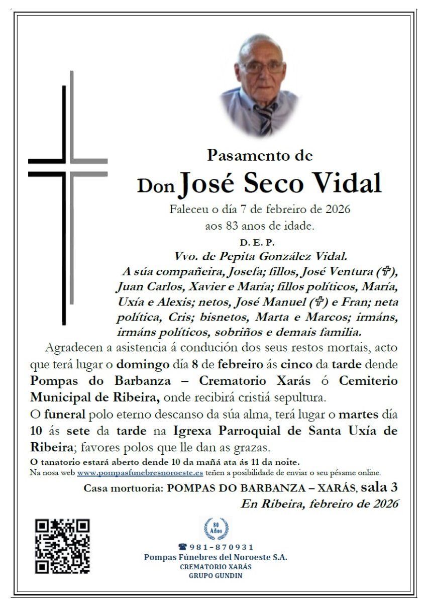 Seco Vidal, Jose