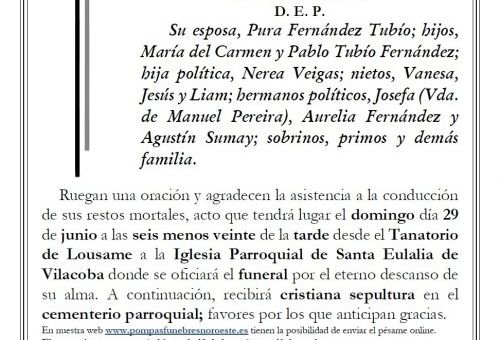 Jesús Tubío Abeijón web