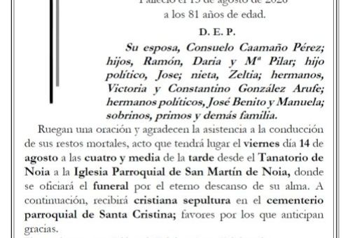 Gonzalez Arufe, Ramon