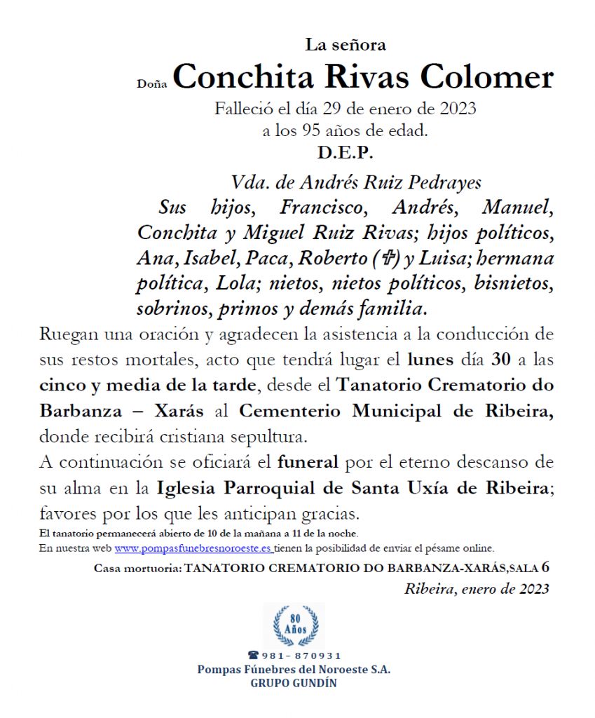 Conchita Rivas  Colomer