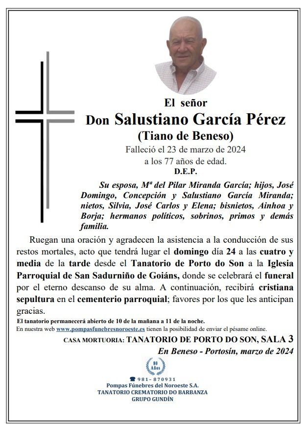 Garcia Perez, Salustiano