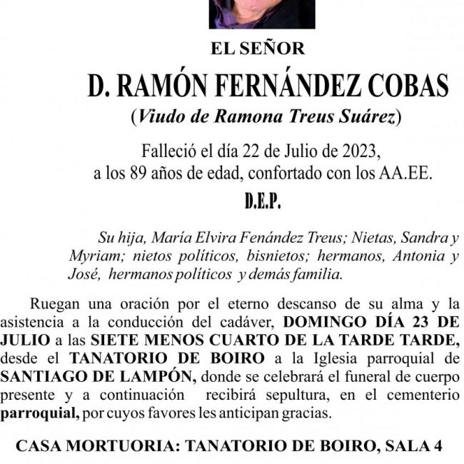 07 23 Esquela RAMÓN FERNÁNDEZ COBAS