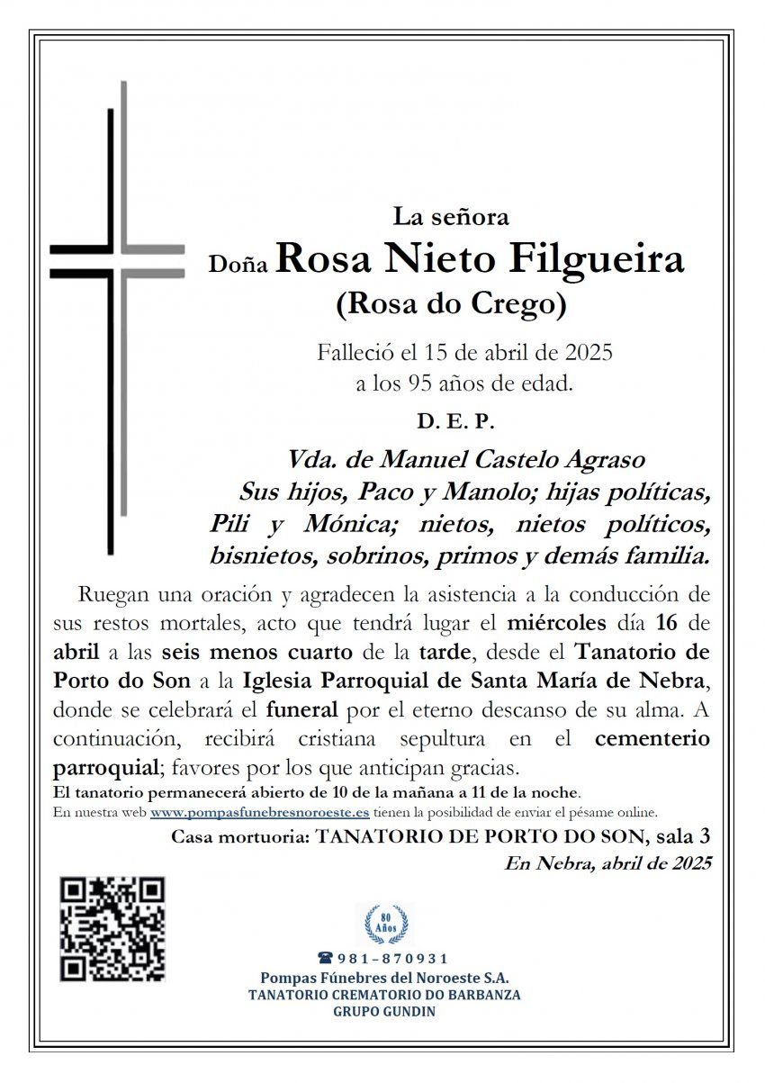 Rosa Nieto Filgueira