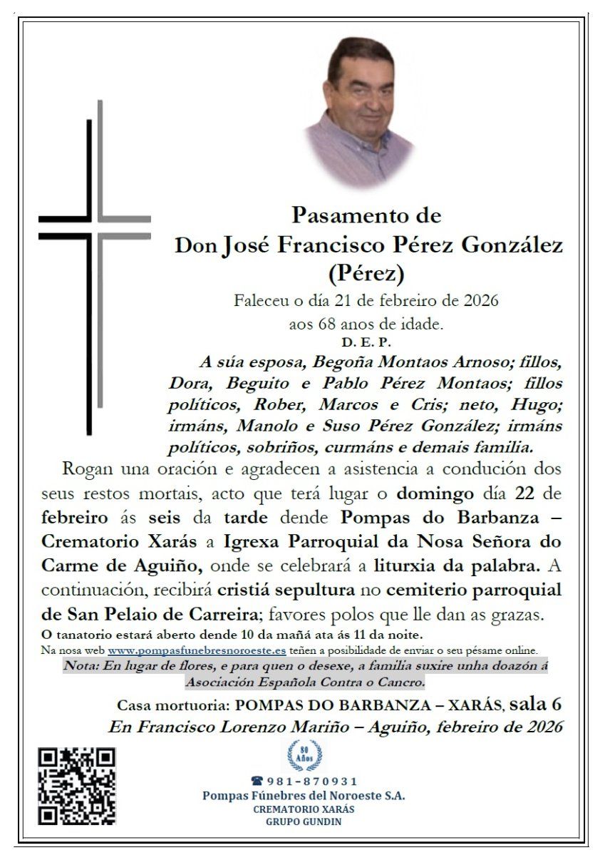 Perez Gonzalez, Jose Francisco