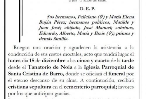 Bujan Perez, Juan Manuel