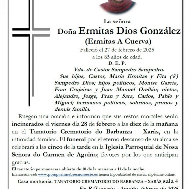 Dios Gonzalez, Ermitas
