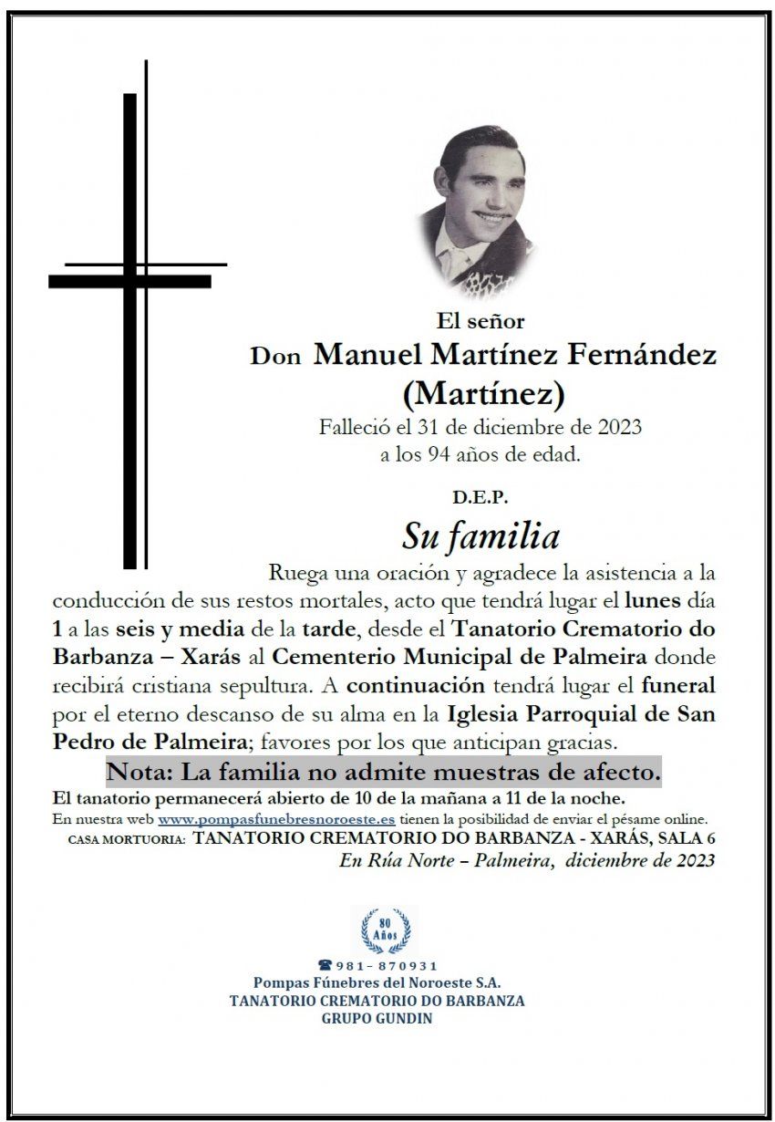 Matínez Fernández, Manuel
