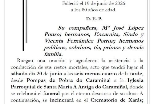 Fernandez Porrua, Juan Jose