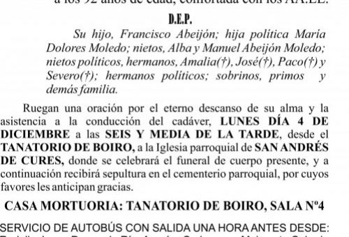 11 23 Esquela dolores tubio sanchez