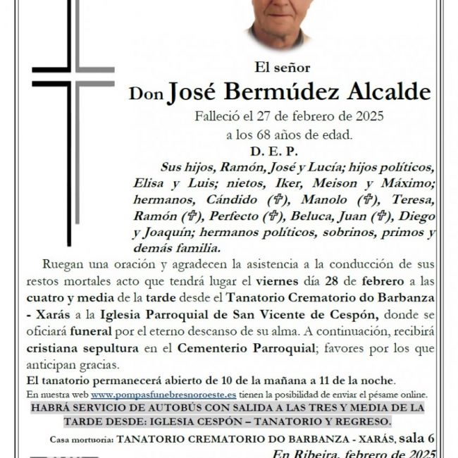 Bermudez Alcalde, Jose