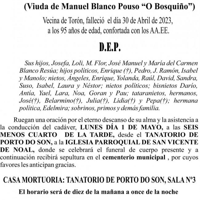 23 04 ESQUELA    Manuela Resúa Brión