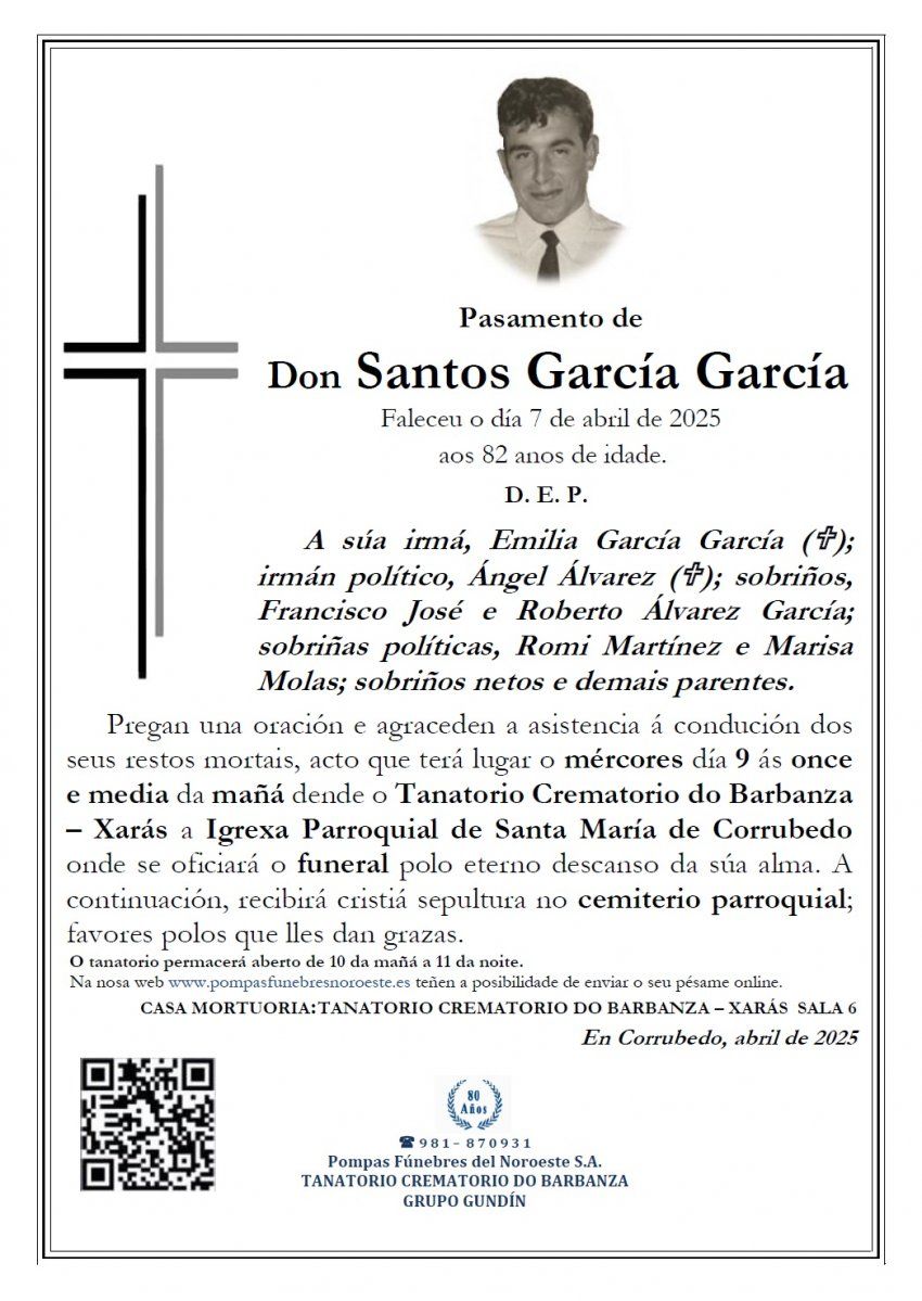 García García, Santos