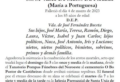 María Alice De Matos Da Piedade
